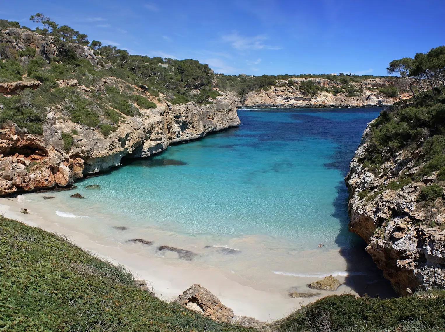 Südwestküste Mallorca mit ruhigen Buchten und Portals/Andratx